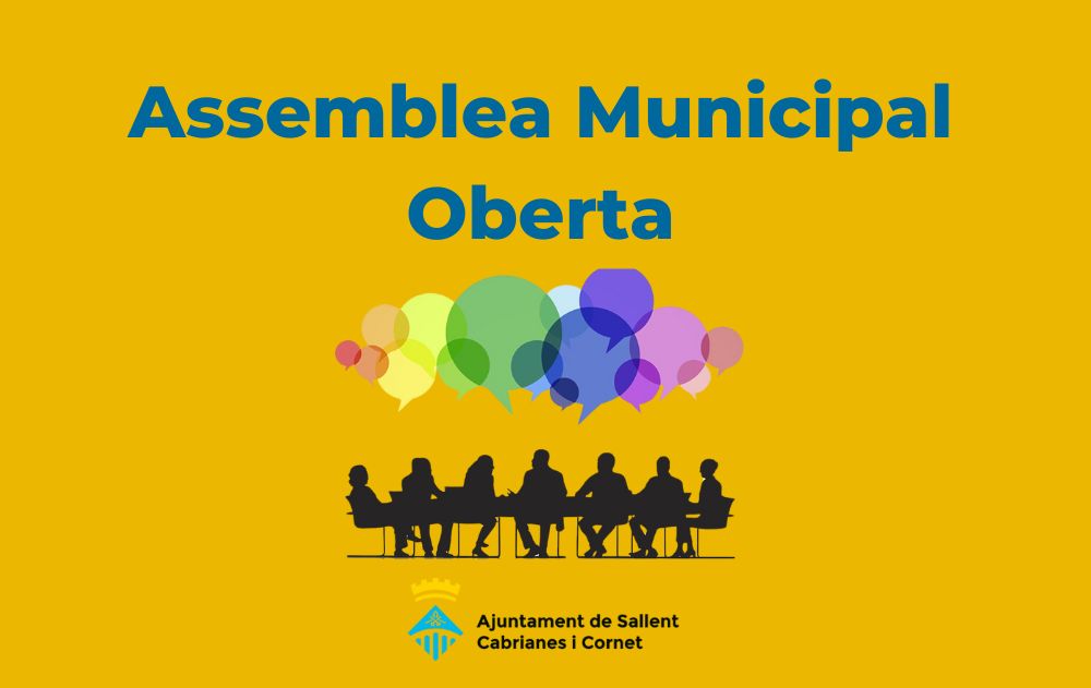 Imatge pels mitjans: Consell AMO Assemblees Municipals Obertes