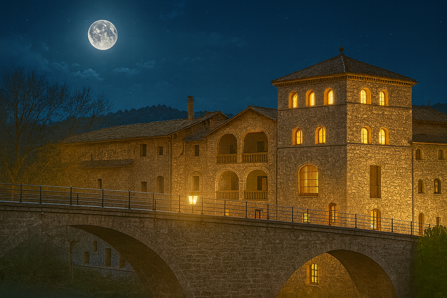 Imatge pels mitjans: Casa Torres il·luminació pisos superiors