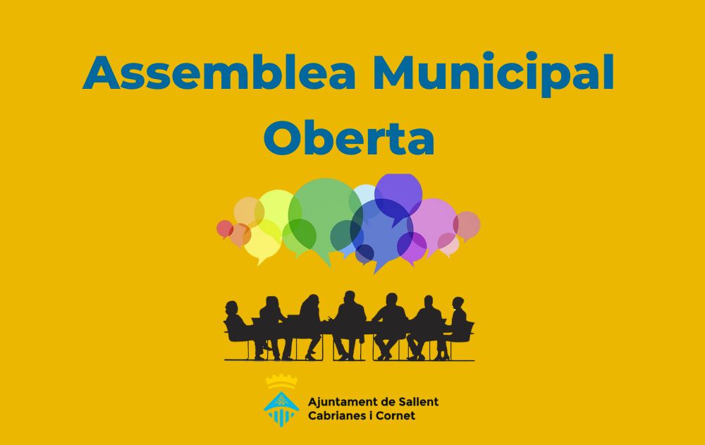 Imatge pels mitjans: Consell AMO Assemblees Municipals Obertes