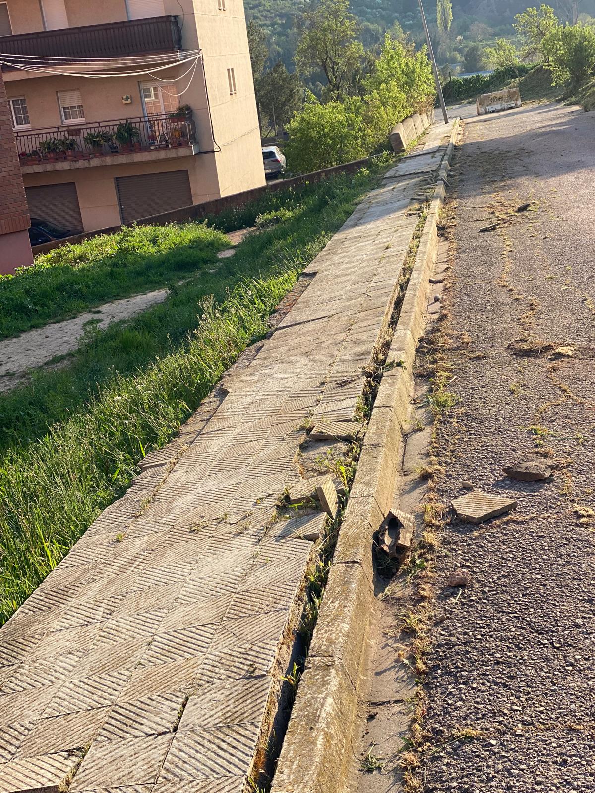 Imatge pels mitjans: Millora del carrer entre el C/Verge del Pilar i C/Circunvalació al Poble Nou